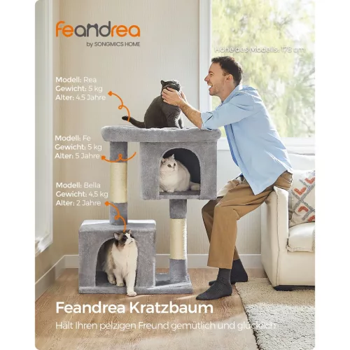 Feandrea Macskafa, 101 cm Macskatorony, XL, Macskakondó extra nagy macskáknak, akár 20