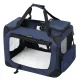 Kutyahordozó táska, sötétkék, 50 x 35 x 35 cm