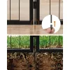 FEANDREA 8-Panel Pet Playpen, Iron Dog Cage, Heavy Duty Pet Fence, Puppy Whelping Pen, Foldable and