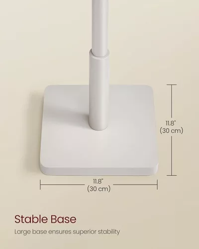 Álló ruhafogas fa 8 akasztóval, cappuccino bézs