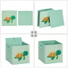 SONGMICS 3 darabos tárolódoboz készlet, gyerekeknek készült szövet tárolódobozok