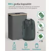 Szelektív hulladékgyűjtő pet palackoknak, 100 L, szürke