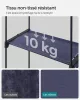 SONGMICS Hálószobai Ruhatár, Ruhatár 2 Ruhasínnel, Ruhaszárító, Szövet Borítással,