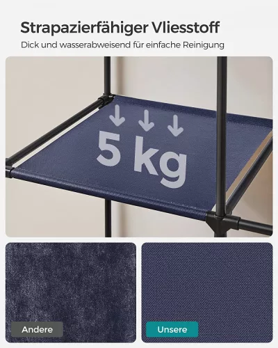 SONGMICS RYG084I02 Szekrény 1 ruhafogassal