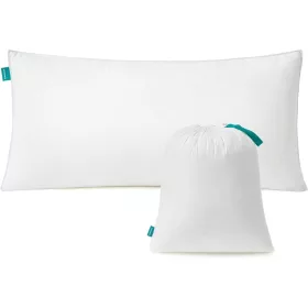 SONGMICS Párna 40 x 80 cm, 800 g töltet, puha kefélt poliészter anyagú felület,