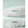 SONGMICS párnák 40 x 80 cm, 2 darabos szett, 800 g töltet, puha kefélt poliészter