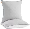 Párna szett, 2 db, 80 x 80 cm, hűsítő puha borítással, 1200 g töltettel, szürke