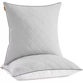   Párna szett, 2 db, 80 x 80 cm, hűsítő puha borítással, 1200 g töltettel, szürke