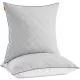 Párna szett, 2 db, 80 x 80 cm, hűsítő puha borítással, 1200 g töltettel, szürke