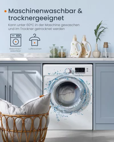 Párna szett, 2 db, 80 x 80 cm, hűsítő puha borítással, 1200 g töltettel, szürke