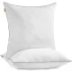 Párna szett, 2 db, 80 x 80 cm, hűsítő puha borítással, 1200 g töltettel, fehér