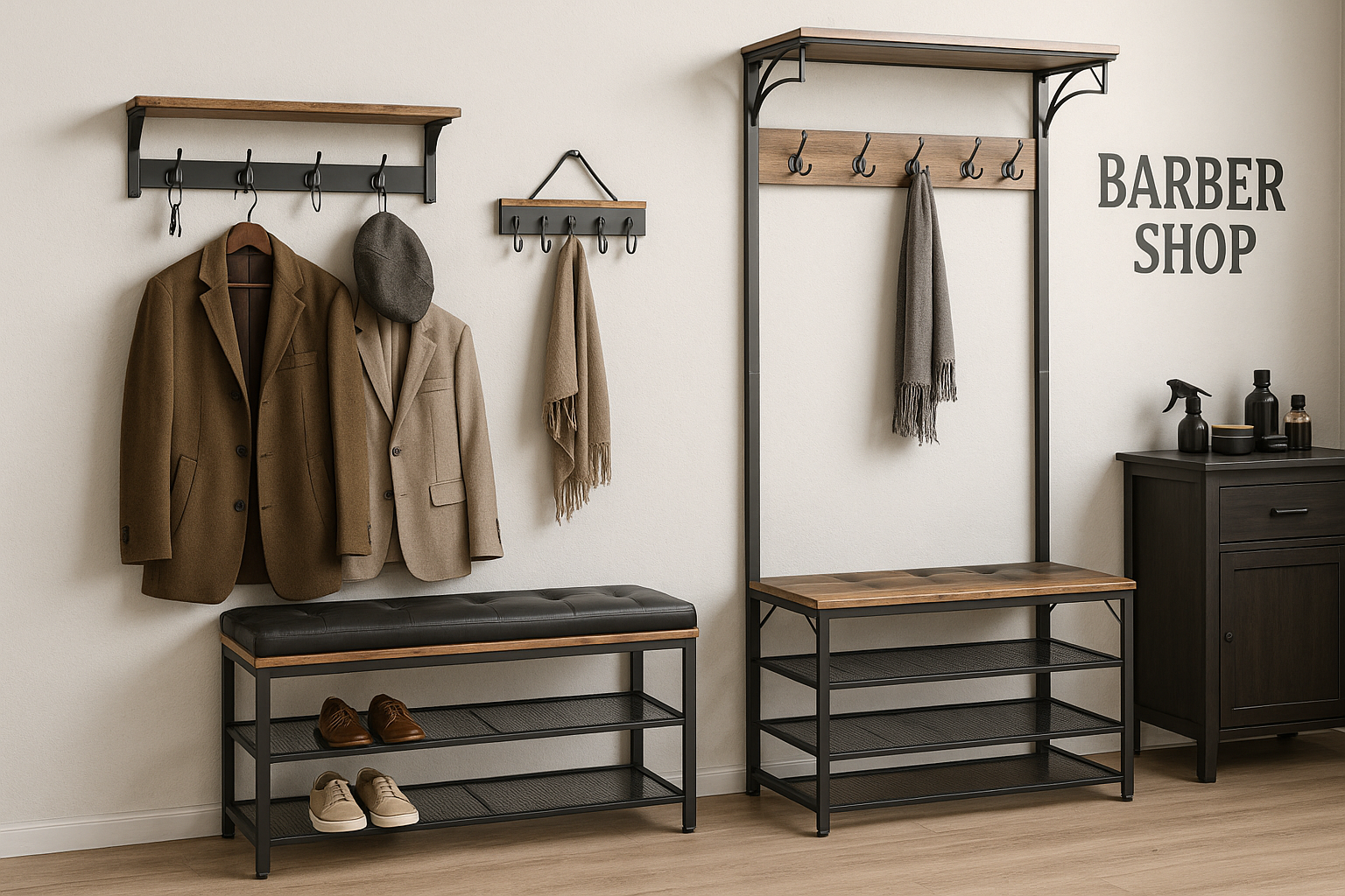 Hogyan rendezz be egy barber shopot? 