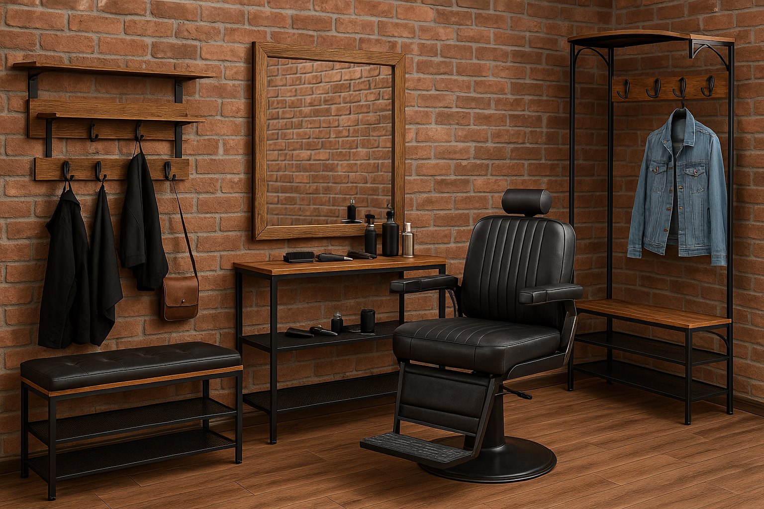 Hogyan rendezz be egy barber shopot? 